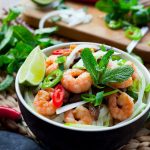 Pan-fried Prawn And Pineapple Salad With A Lime Dressing photo