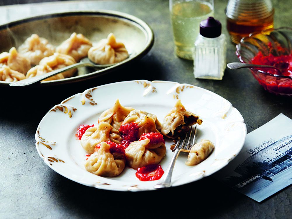 Cook This: Mushroom Khinkali From Red Sands photo