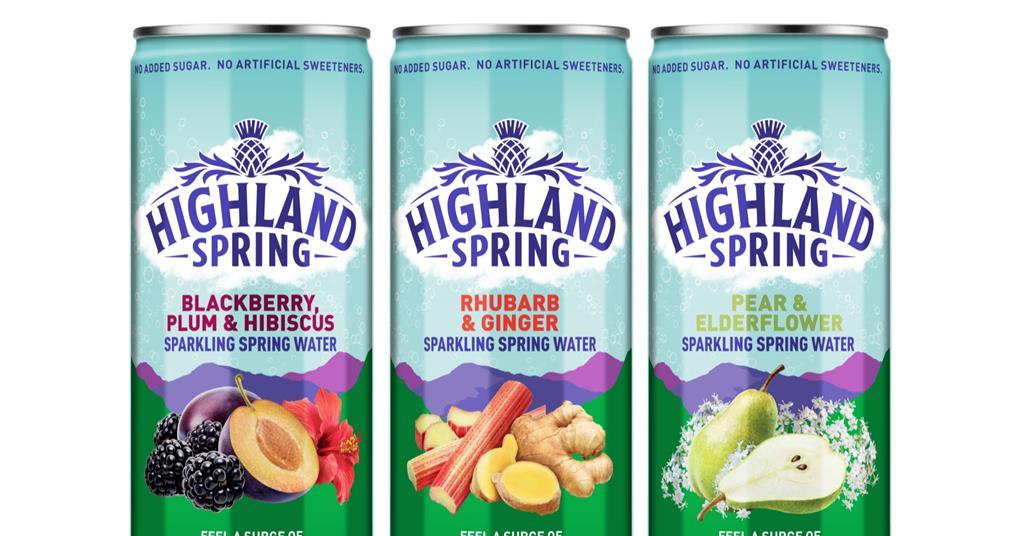 Highland Spring To Challenge Dash And San Pellegrino With Fruit-flavoured Cans photo