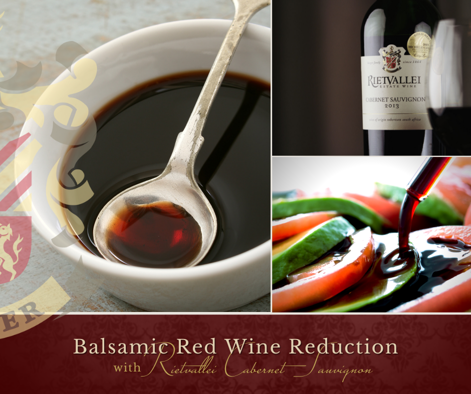 Balsamic Red Wine Reduction with Rietvallei Cabernet Sauvignon photo