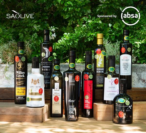 2021 Absa Top 10 Olive Oil Awards Winners photo