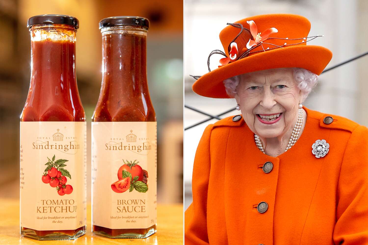 The Queen Enters The Ketchup Business With Two Sauces photo