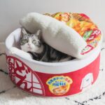 Food-Inspired Furniture: Ramen Cat Bed photo