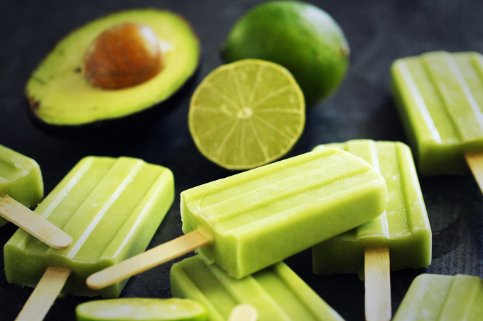Avocado and Lime Tequila Popsicles photo