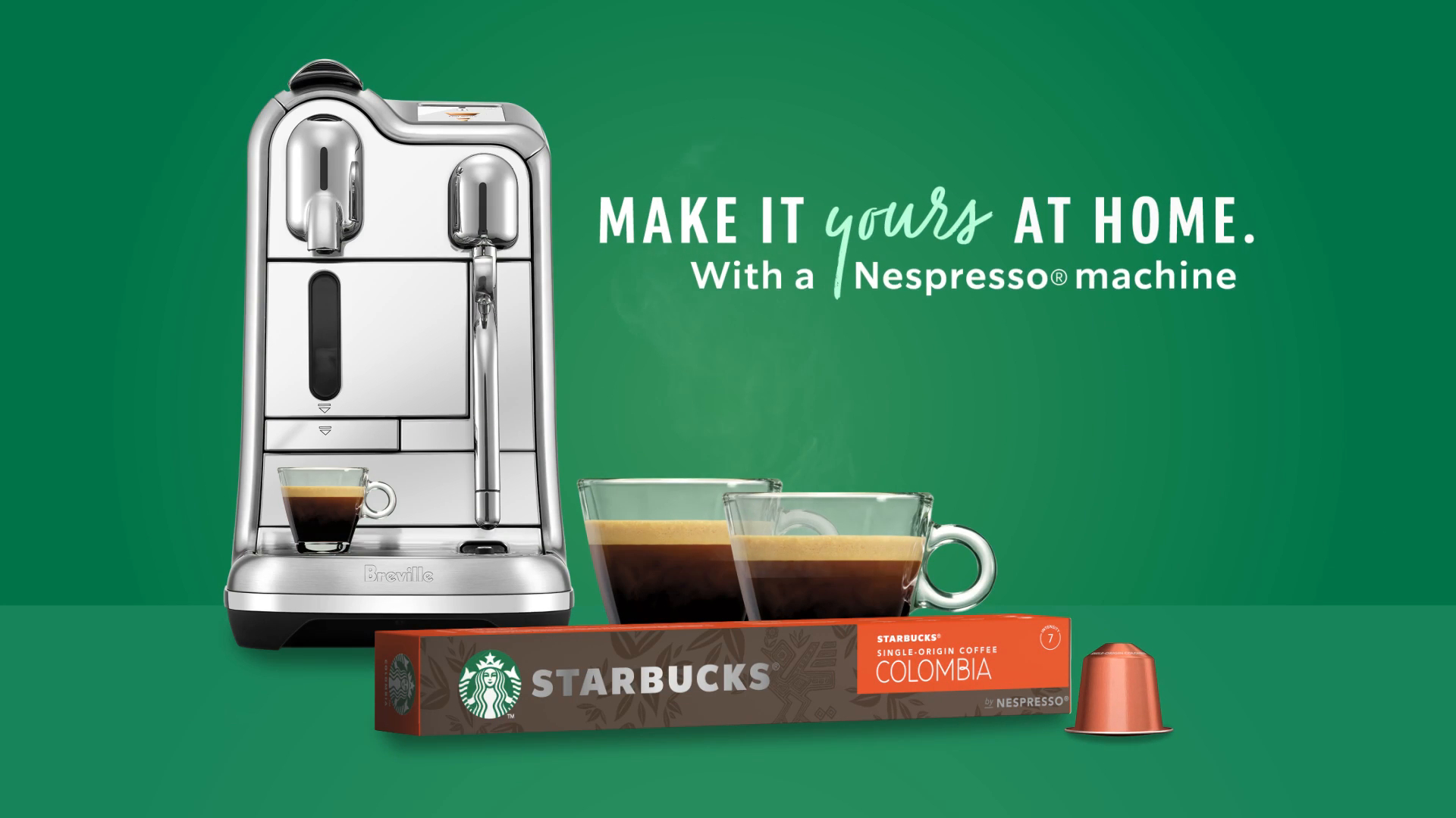 You Can Now Enjoy Starbucks® At Home With Nestlé’s New Nespresso® Capsules Made From 80% Recycled Aluminium photo