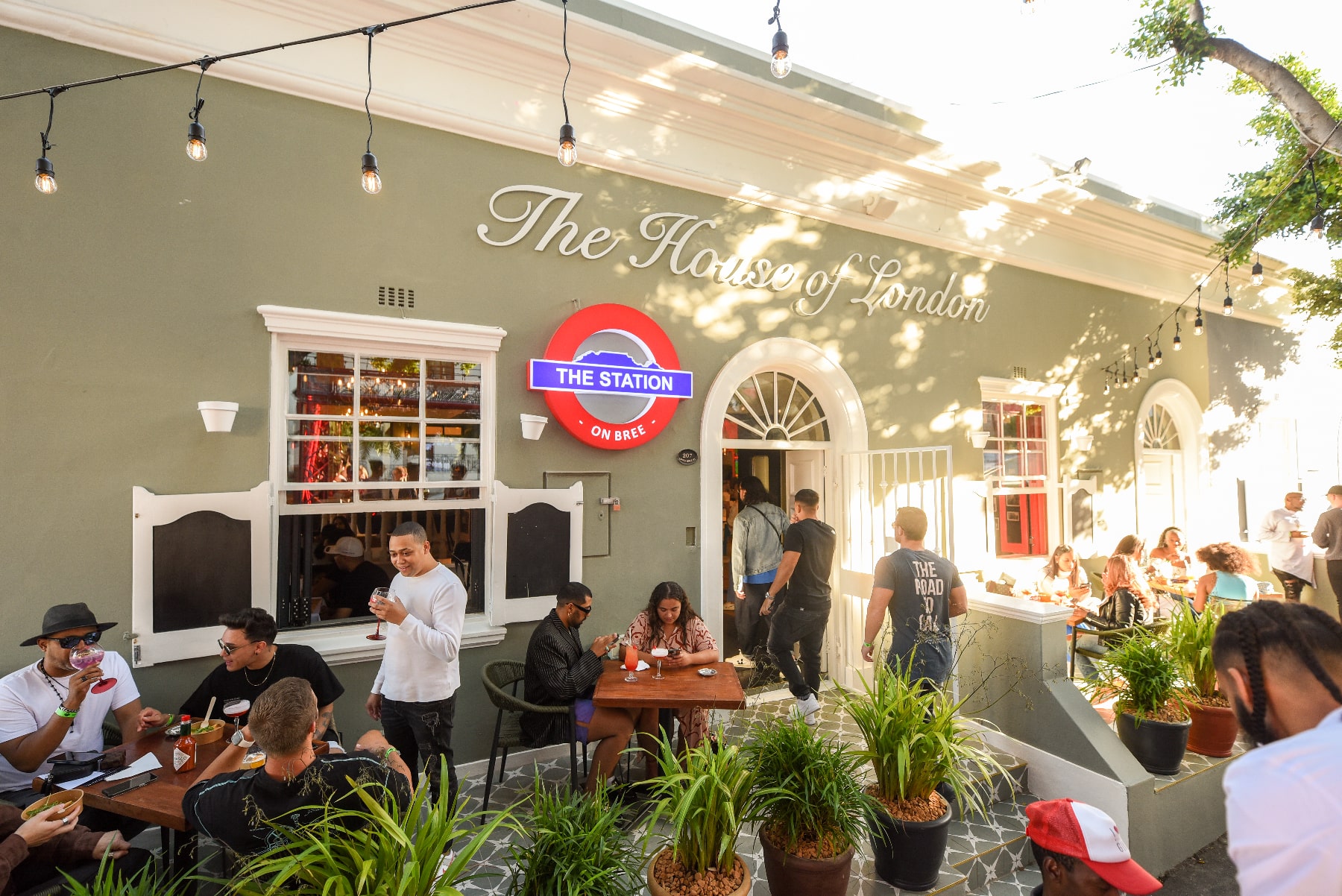 The House of London Opens Underground Tube-themed Restaurant at Station on Bree in Cape Town photo