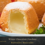 Decadent White Chocolate Fondant Paired With Rietvallei Muscadel photo