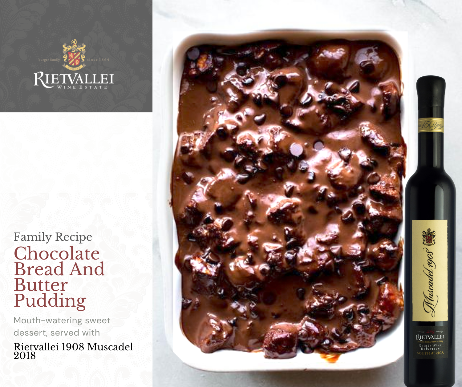Chocolate Bread and Butter Pudding photo