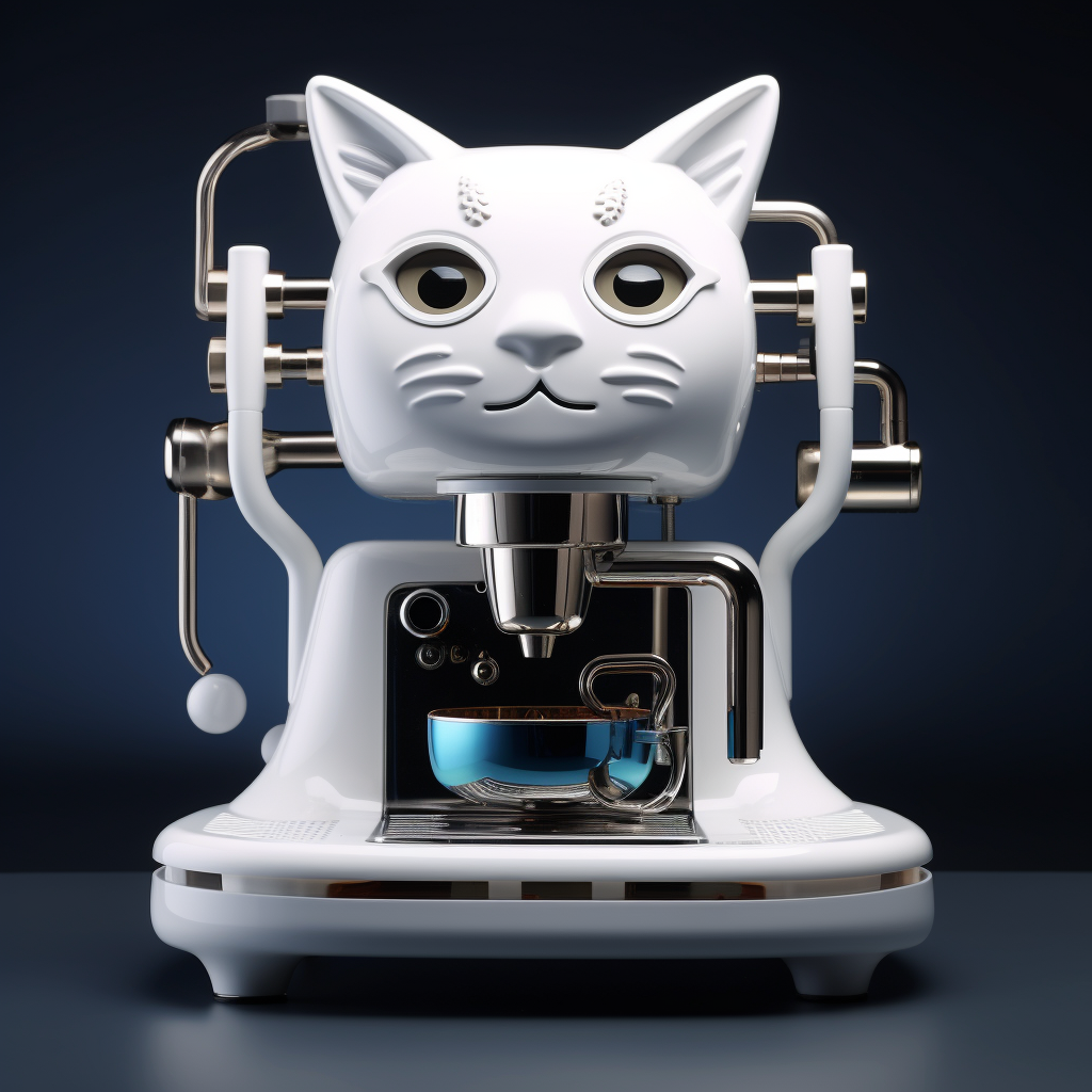 Luxurious Coffee Machines For Caffeine Addicts Who Love Cats photo