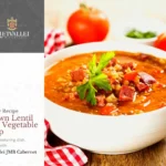 Brown Lentil and Vegetable Soup photo